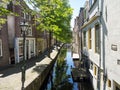 Beautiful view of the city Alkmaar in the Netherlands