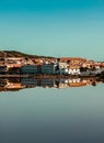 Beautiful view of the city of carloforte