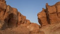 Beautiful view of the cliffs of Jabal Qara, Hofuf al Hasa, Saudi Arabia Royalty Free Stock Photo