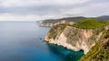 Beautiful view of Cliffs of Keri on Zakynthos Royalty Free Stock Photo