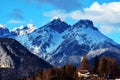 Laggio di Cadore, beautiful Dolomiti mountains, Italy