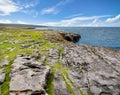 Beautiful view of the Cliffs of Moher Aillte an Mhothair, edge of the Burren region in County Clare, Ireland Royalty Free Stock Photo