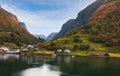 Scenic landscapes of the Norwegian fjords