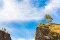 Beautiful view in Colca Canyon, Peru in South America Royalty Free Stock Photo