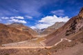 Cold desert arid landscape