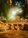 Colorful stairs of Batu caves. Malaysia Royalty Free Stock Photo