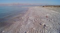 Beautiful view of the Dead Sea. Dead Sea Beach, Israel Royalty Free Stock Photo