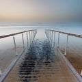 Beautiful view of the Dead Sea Royalty Free Stock Photo