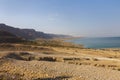 Beautiful view on the Dead sea coast Royalty Free Stock Photo