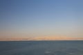 Beautiful view on the Dead sea coast Royalty Free Stock Photo