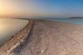 Beautiful view of the Dead Sea Royalty Free Stock Photo