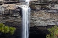 Beautiful view of Desoto falls in Alabama. Royalty Free Stock Photo