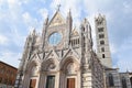 Beautiful view Duomo Siena Italy Europe