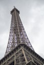 Beautiful view of Eiffel tower model construction, Paris, France. Europe. frontal view of the Eiffel Tower, picture Royalty Free Stock Photo