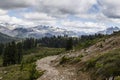 Beautiful view on Elfin Lakes hike