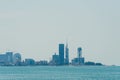 Beautiful view of the embankment of Batumi, Georgia