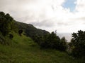 Beautiful view of Faial Da Terra small village on Sao Miguel island, Azores