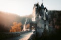 Eltz Castle at sunrise, Rheinland-Pfalz, Germany Royalty Free Stock Photo