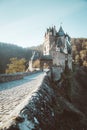 Eltz Castle at sunrise, Rheinland-Pfalz, Germany Royalty Free Stock Photo