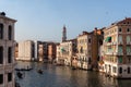 Beautiful view of famous Grand Canal in Venice, Italy Royalty Free Stock Photo