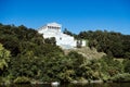 Beautiful view of the famous Walhalla Memorial near Regensburg in Bavaria, Germany