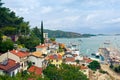 Beautiful view of Fethiye marina in Turkey Royalty Free Stock Photo
