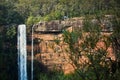 Beautiful view of Fitzroy Falls in Morton National park in Australia Royalty Free Stock Photo