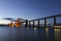 The Forth Bridge in Edinburgh, Scotland
