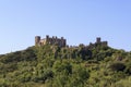 Beautiful view of the fortress. The ancient castle and wall of Obidos, Portugal. Castelo de Obidos. One of the most popular Royalty Free Stock Photo