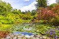 Beautiful view of the gardens of Armadale Castle, in the Isle of Skye Royalty Free Stock Photo