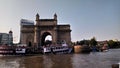 Beautiful view of gateway of india.mumbai. Royalty Free Stock Photo