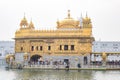 Beautiful view of Golden Temple (Harmandir Sahib) in Amritsar, Punjab, India, Famous indian sikh landmark, Golden Temple Royalty Free Stock Photo