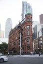 Beautiful view of Gooderham Building in Downtown Toronto