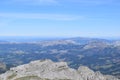 Beautiful view Gorbea mountain Basque Country, Spain Royalty Free Stock Photo
