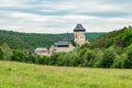 Gothic castle Karlstejn near Prague Royalty Free Stock Photo