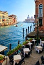 Beautiful view of the Grand Canal with Basilica, Venice, Italy Royalty Free Stock Photo