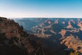 Beautiful view of the Grand Canyon National park. Royalty Free Stock Photo