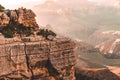 Beautiful view of the Grand Canyon National park. Royalty Free Stock Photo