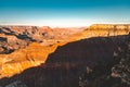 Beautiful view of the Grand Canyon National park. Royalty Free Stock Photo