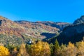 Beautiful view of Grisons in Autumn Royalty Free Stock Photo