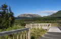 Beautiful View of Gros Morne Mountain From an Observation Deck