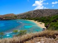 View of the Hanauma Bay Royalty Free Stock Photo