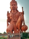 Beautiful view of Hanuman ji& x27;s idol