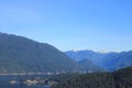 Beautiful view of the high mountains. Vancouver. Canada. Royalty Free Stock Photo