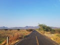 Coyuca de Catalan-Ajuchitlan del Progreso highway in Guerrero, Mexico heading to Altamirano City