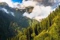 Kheerganga Trek is one of the most popular treks in Himachal Pradesh, India Royalty Free Stock Photo
