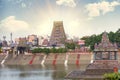 Beautiful view Hindu Kapaleeshwarar Temple,chennai, Tamil Nadu, Royalty Free Stock Photo