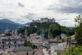 Beautiful view of Hohensalzburg Castle in Salzburg, Austria Royalty Free Stock Photo