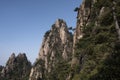 Beautiful view of Huangshan - Yellow Mountain, China Royalty Free Stock Photo