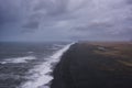 Dyrholaey overlook of a Iceland`s Coastline